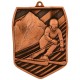 Érem  dombor síelő nagy méretű