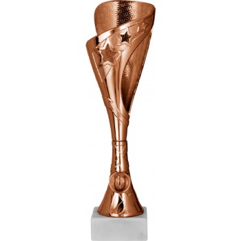 csillagos bronz serleg 29 cm