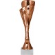 csillagos bronz serleg 29 cm