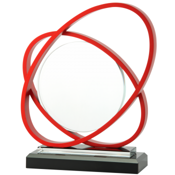  Prémium Üveg Díj fém kerettel