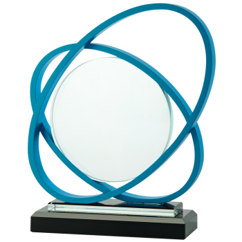  Prémium Üveg Díj fém kerettel